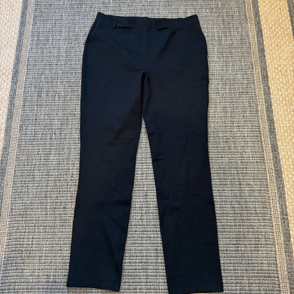 Quince Pants - Quince Women's Black Straight Leg Pants